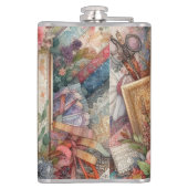 マキシマリスト ヴィンテージ デコパージュ フラスク (裏面)