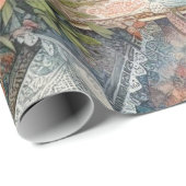 マキシマリスト ヴィンテージ デコパージュ ラッピングペーパー (ロールコーナー)