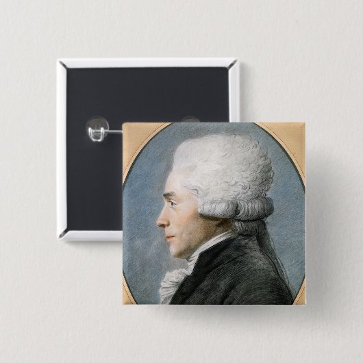 マキシミリアンde Robespierre 缶バッジ (正面&裏面)