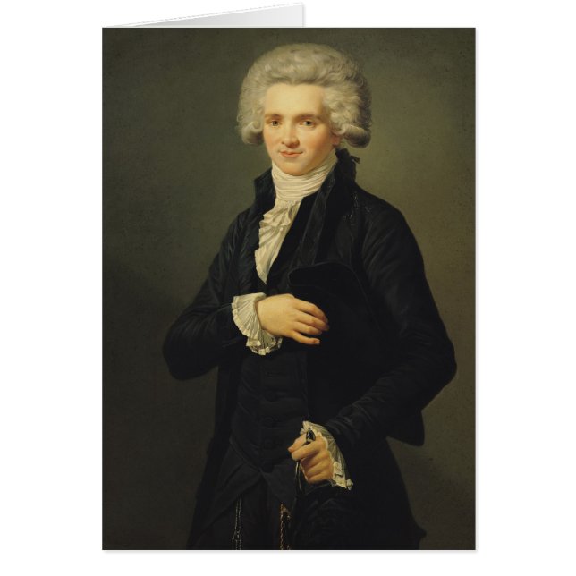 マキシミリアンde Robespierre 1791年 (正面)
