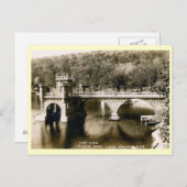 マキシムピア、ホパトコン湖、ニュージャージー州ヴィンテージ ポストカード (正面/裏面)