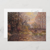 マキシムマフラ – ロワールの夕日 ポストカード (正面/裏面)