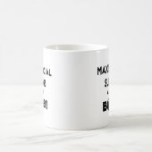 マキシロフェイシャル外科医は爆弾だ! コーヒーマグカップ (中央)