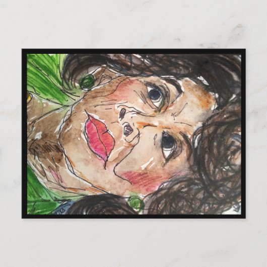 マキシンウォーターズポストカード ポストカード (正面)