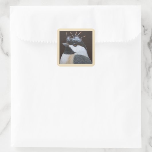 マキシン《鳥》アメリカゴガラシール スクエアシール (バッグ)