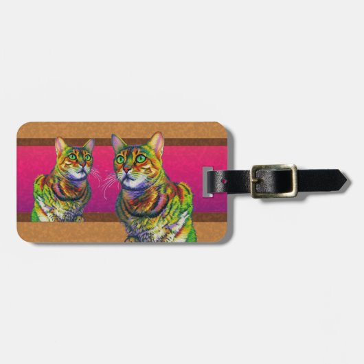 マキスクエア ラゲッジタグ (正面横)