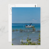 マキナック島で停泊 ポストカード (正面/裏面)