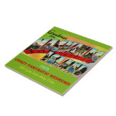 マキナック島の思い出 タイル (側面)