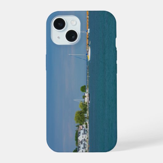 マキナック島の港 Case-Mate iPhoneケース iPhone 15ケース (裏面)