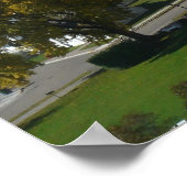 マキナック島秋の色 ポスター (角)