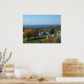 マキナック島秋の色 ポスター (キッチン)