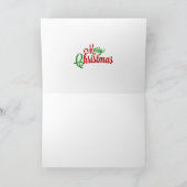 マキナック橋のクリスマスカード シーズンカード (内部)