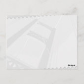 マキナック橋の郵便はがき ポストカード (裏面)