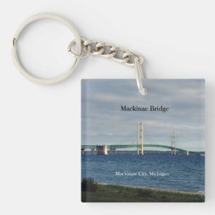 マキナック橋のMackinaw都市キーホルダー キーホルダー