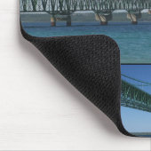 マキナック橋-ミシガン州 マウスパッド (コーナー)