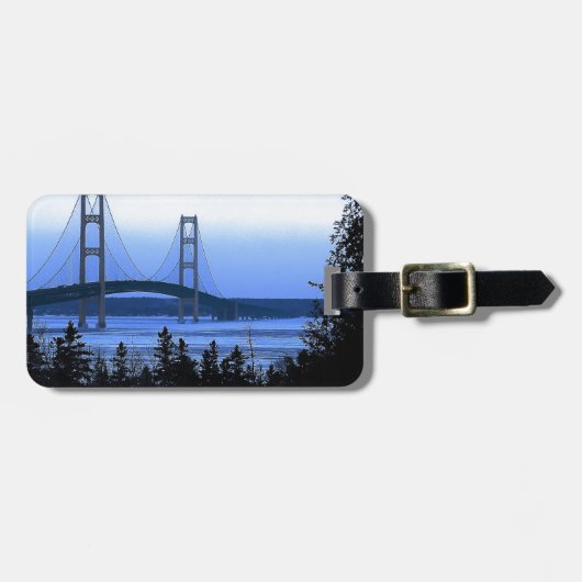 マキナック橋 ラゲッジタグ (正面横)