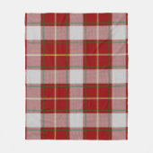 マキファイのプレイド フリースブランケット (正面)