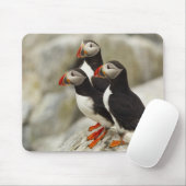 マキャスシール島の大西洋のパフィン マウスパッド (マウス)