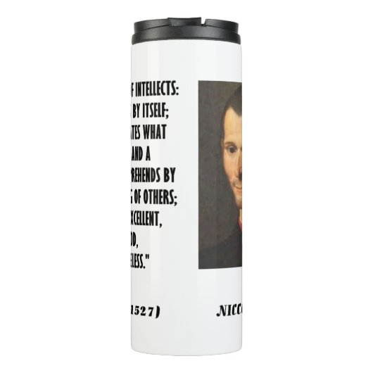マキャヴェリ三種の知性引用文 タンブラー (裏面)