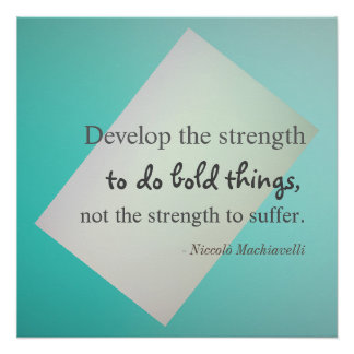 マキャヴェリ引用文ポスター ポスター