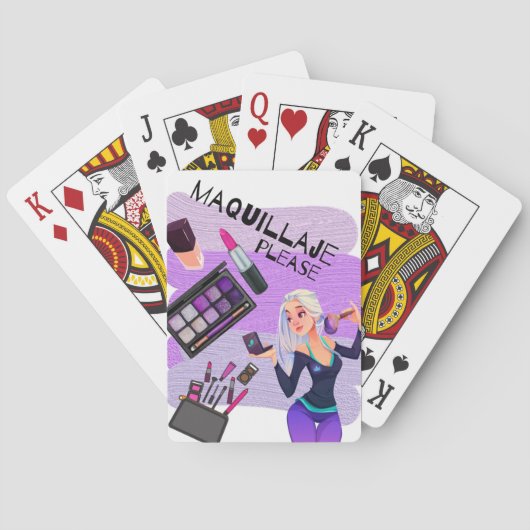 マキラェお願い トランプ (裏面)