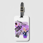 マキラェお願い ラゲッジタグ (正面縦)