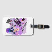 マキラェお願い ラゲッジタグ (正面横)