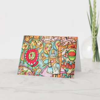 マキンサルサグリーティングカード カード