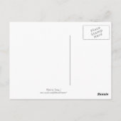 マキンリー山アラスカ ポストカード (裏面)