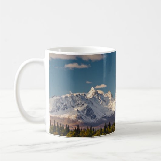 マキンリー山 |アラスカ コーヒーマグカップ (左)