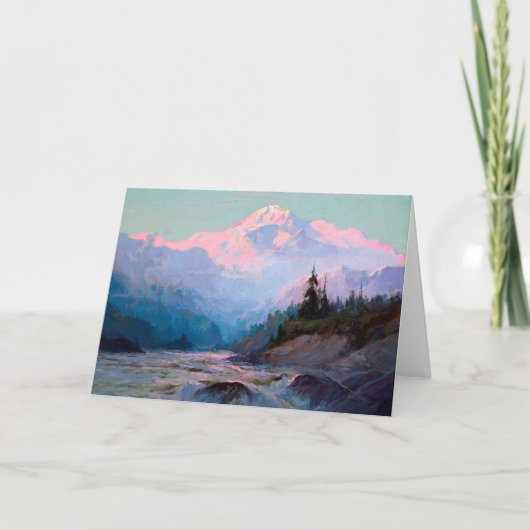 マキンリー山 | シドニー・モーティマー・ローレンス カード (正面)