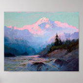 マキンリー山 | シドニー・モーティマー・ローレンス ポスター (正面)