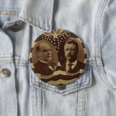 マキンリー/ルーズベルトボタンのキャンペーン 缶バッジ (インサイチュ)