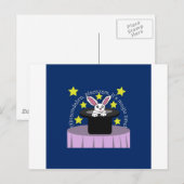 マキン魔法バニー ポストカード (正面/裏面)