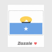 マキール州国旗（2007年～2008年） シール (シート)