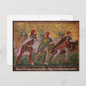 マギのクリスマスポストカードのビザンチン描写 ポストカード (正面/裏面)