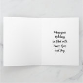 マギの崇拝 – イエス・ホリデー カード (内部)