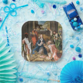 マギの崇拝 – イエス・ホリデー ペーパープレート (パーティー)