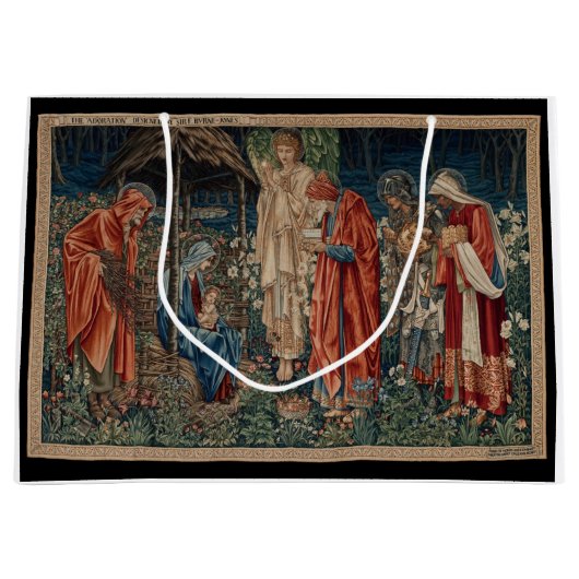 マギの崇拝（エドワード・バーン=ジョーンズによる） ラージペーパーバッグ (正面)