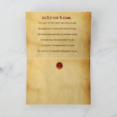 マギの崇拝，バーヌ=ジョーンズの古いアイリッシュ賛美の カード (内部)