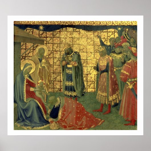 マギの崇拝、プレデッラペインから詳細 ポスター (正面)