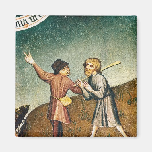 マギの崇拝、詳細 マグネット (正面)