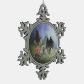 マギの旅 スノーフレークピューターオーナメント (左)