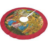 マギの木のスカートの崇拝 ブラッシュドポリエステルツリースカート (アングル)