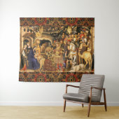 マギの礼拝 ジェンティーレ・ダ・ファブリャーノ、クリスマス タペストリー (インサイチュ(横))