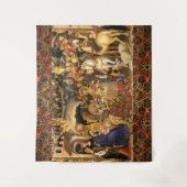 マギの礼拝 ジェンティーレ・ダ・ファブリャーノ、クリスマス タペストリー (正面)