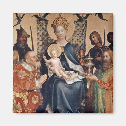 マギの祭壇の崇拝 マグネット (正面)