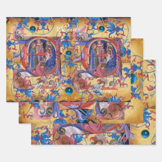 マギフローラ祭の崇拝 ラッピングペーパーシート (セット)