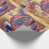 マギフローラ祭の崇拝 ラッピングペーパー (角)