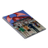 マギルヴラDnDクラブの子供たち vs. ドラゴン スパイラル ノートブック (右側)